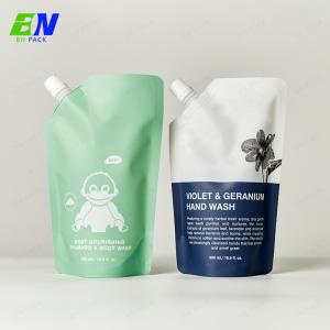 Wholesale Eco Friendly 100% Recyclable Double PE Spout Pouch Refill Liquid Packaging Bag from china suppliers