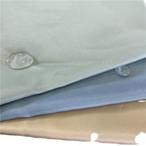 China Polyester Microfiber Peach Skin Anti Bacterial Fabric For Beach Pants Summer Trousers on sale