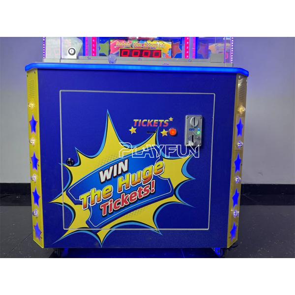 New best income ticket carnival triple Bonus triple grab ticket roll ticket claw skill redemption machine