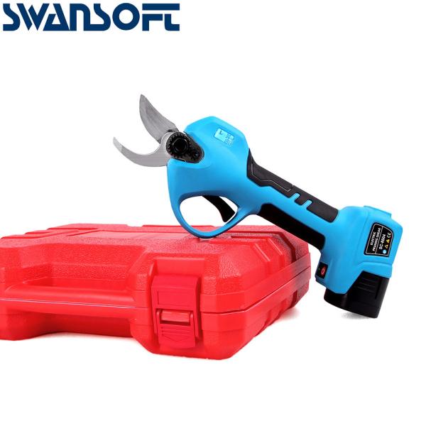 SWANSOFT Electric Pruner Electric Pruning Shears Progressive Pruning Shear