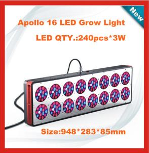 Wholesale promotion arrivalApollo 16 LED Grow Light AC100~240V 700mA Color Red/Blue high power from china suppliers