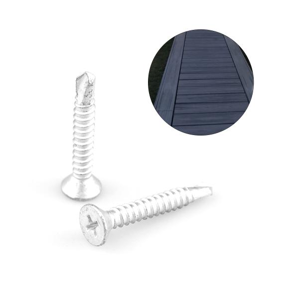 Stainless Steel Self-Drilling Bimetallic Screw 4.8 X32 Perfect for Footpath