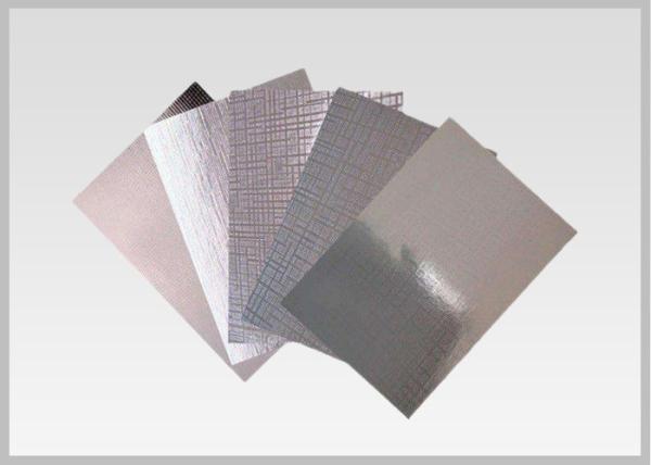 Colorful Metallised Plastic Film , Metallic Beer Label Paper For Non - Alcoholic