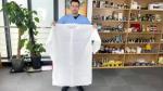 S&J OEM Wholesale Nonwoven White Medical PP Cheap Disposable Surgery Lab Coats