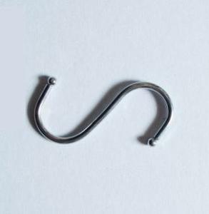 Wholesale Smooth Surface Metal Screw Hooks S Shaped Corrosion Resistance from china suppliers