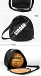 One Shoulder Waterproof Drawstring Bag Zipper Closure For Basketball Storage