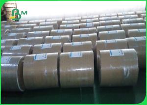 Wholesale PE Coated Kraft Paper Roll Brown Paper 50g Base Paper + 10g PE For Packaging from china suppliers