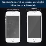 iPhone tempered glass screen protector 0.33 mm ultra thin 9H hardness high