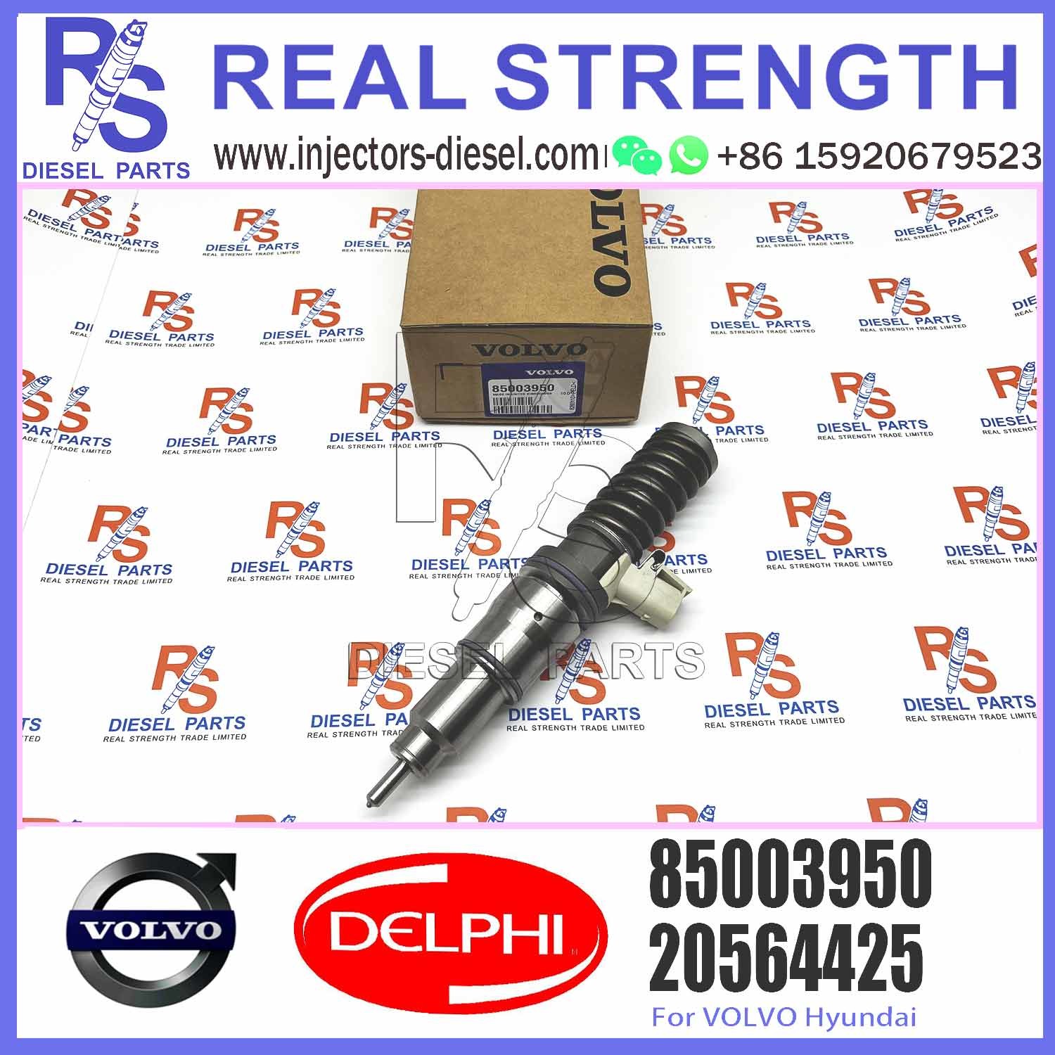 Diesel Fuel Injector BEBE4D11001 BEBE4D11101 BEBE4D11201 BEBE4D36001 BEBE4D41001 85003950 E3.18 for VOL-VO D16 3145