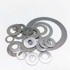 Wholesale Circular Shock Absorber Shims 0.1mm Customized Steel Flat Washer from china suppliers