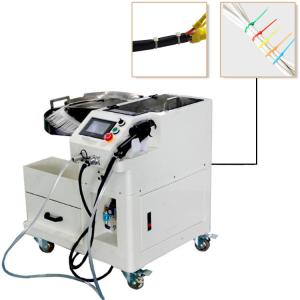 Wholesale Automatic Feeding PLC Self Locking Nylon Cable Tying Machine from china suppliers