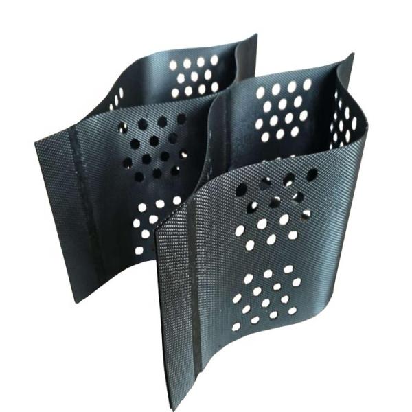 HDPE Textured/Perforated Geocells for Retaining Wall Reinforcement Height 50mm