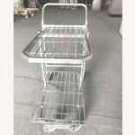 Convenience Logistics Trolley Zinc Plated Surface Treatment ISO9001 Certificatio