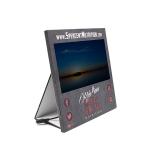 custom design countertop retail display video screen player used in store