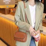 Custom LOGO Women's Handbag 2024 Fashion 100% Cowhide Leather Waterproof No