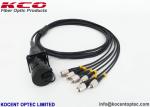 FTTA Military Tactical Fiber Optic Patch Cord 2 4 Core Army Field Connector