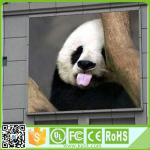 RGB Large Outdoor Led Display Screens 1920Hz Refresh Rate 1/4 Scan 10 Mm Pixel