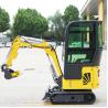 Buy cheap Farmland 1.5t Mini Digger Digging Equipment Garden Crawler Mounted Hydraulic from wholesalers