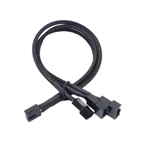 2.54mm Pitch Amp Connector Cable Assemblies Aluminium Foil Shielded Wire Harness