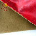 100 polyester glue embossed super soft velvet fabric for furniture
