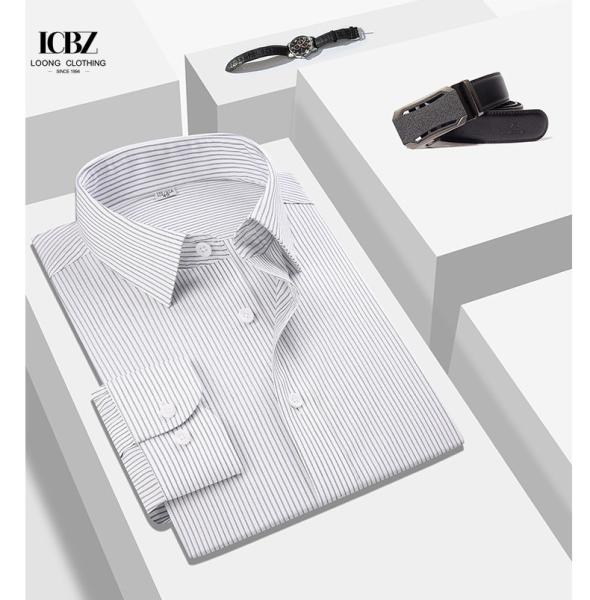 Men's Formal White Dress Shirts with French Cuffs and Full Sleeves in Casual