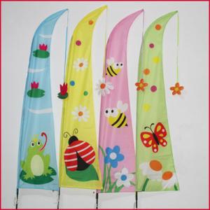 Wholesale Spring Garden Flag Frog Ladybug Bee butterfly from china suppliers
