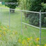 76mm Post Rail Chain Link Fence Perfect Choice For Sports Fields And Backyards