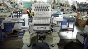 China Multifunction Computer Embroidery Machine Single Head With Touch Screen LCD on sale