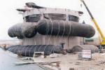 Low Pressure Ship Launching Airbags Inflatable Marine Rubber Airbag