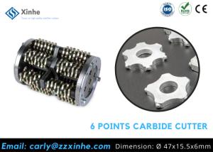 Wholesale 8&quot; Concrete Floor Planers Hexagonal Cutters For Roughening Concrete from china suppliers
