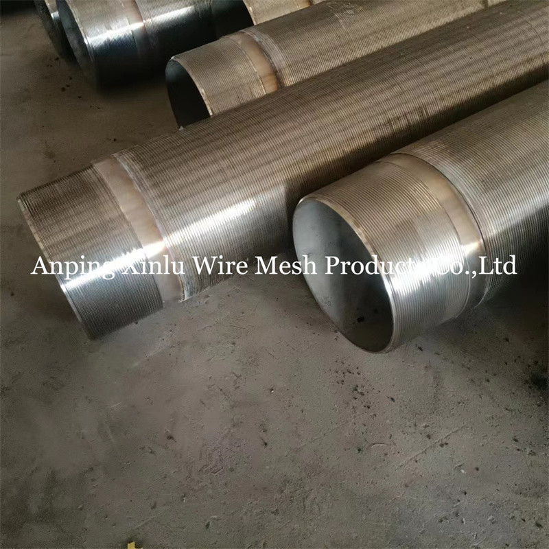 1-20inch Diameter Johnson V Wire Screen Pipe with V Profile Wire 2.5x4mm