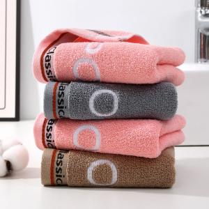 Wholesale Customized Color Checkered Home Towels for Daily Facial Cleansing and Water Absorption from china suppliers