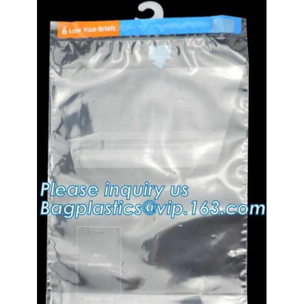 Hanger Plastic Hook Bag for Packaging on Festivals,Hanger PVC bed sheet packaging bag with buttons,Stationery Set Transp