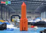 Giant Inflatable 5m Event Promotional Inflatable Sports Games Blow Up Rocket