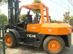 Used 10 ton Forklift , Diesel Engine TCM forklift FD100