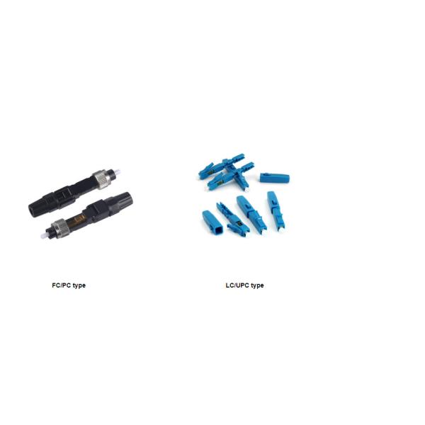 0.2db SC FC FTTH Fiber Optic Quick Connector For FTTH