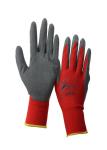 13 Gauge Latex Coated Work Gloves Polyester Knitted Long Wrist Wrap