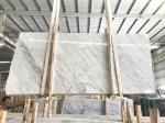 Bianco cararra white Venato marble bathroom vanity tops for hospitality