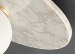 Natural marble Nordic villa corridor ceiling lamp designer homestay art creative