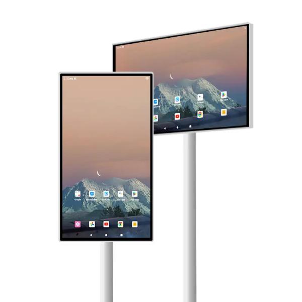 21.5 Inch Android Floor Standing Smart StandByMe Tv Portable Digital Signage