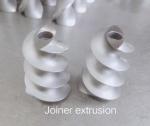 Sand Blast TEX77 Convey Screw Elements For Petrochemical Industry