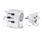 Universal Wireless Wall Charger Grounded EU/AU/UK/US Plugs All In One