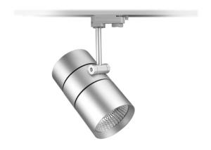 Wholesale Sliver COB 40w LED Ceiling Track Lights Aluminum 12 Degree 0.9PFC 90Ra SAA from china suppliers