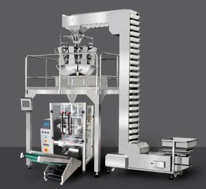 Wholesale 50g-1000g Cat Food Weighing And Packaging Machine Pet foods Snacks Vertical Form Fill Seal Packing Machine from china suppliers