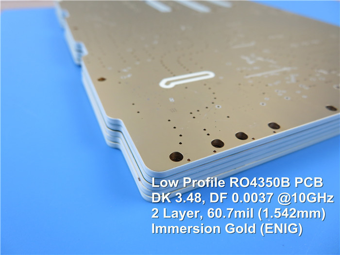 60.7mil RO4350B LoPro Rogers PCB Board For High Speed Back Planes