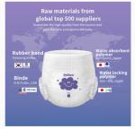 Powerfil factor low price diaper all size stock disposable baby diaper/pant