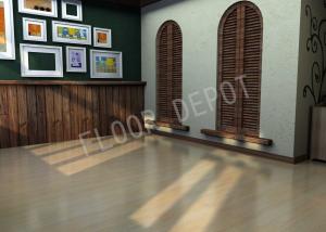 Wholesale Wood HDF Laminate Flooring E1 Oak Color Waxed 1215X197X8MM Click System from china suppliers