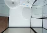 Shower Cabins White Acrylic ABS Tray 1900*1200*2150mm black aluminium side open