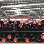 Longitudinally Electric Welded Erw Steel Line Pipe 530-1420mm Diameter TU 14-156