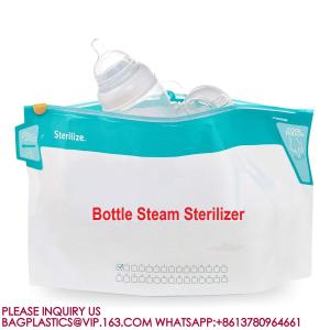 Wholesale Custom Printed Microwave Sterilised Bag Microwaveable Pla Bag Microwave Sterilizer Bag from china suppliers